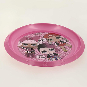 Тарелка 23см Stor LOL пластик 279933 000000000001203177