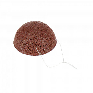 Воздушный спонж для лица с красной глиной The Konjac Sponge company 000000000001127423