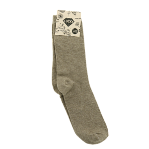 Носки женские р.39-42/23-27 LUCKY высокие классика 72%хлопок 26%полиэстер 000000000001209519