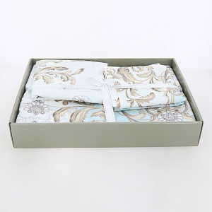 Комплект постельного белья Евро LUCKY Жемчуг розовый 70х70 пододеяльник 200х220см простынь 220х240см наволочки 70х70см-2шт поплин 100% хлопок 000000000001212737