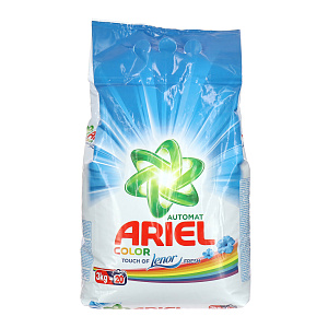 Стиральный порошок Автомат 2 в 1 Колор Ленор эффект Ariel P&G, 3кг 000000000001021779