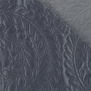 Покрывало DeN Палермо 200х240 атл/мат синий круги U000227 000000000001203055