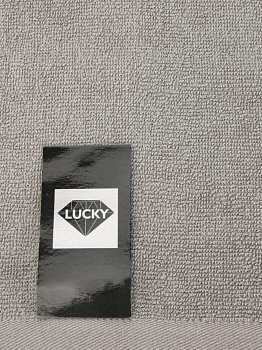 Полотенце махровое 30х60см LUCKY серый хлопок 100% 000000000001225099