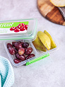 Контейнер для продуктов 350мл SISTEMA Fresh двойной прямоугольный пластик 000000000001197082