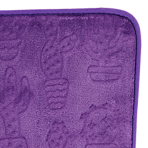 Подушка на стул DE'NASTIA 40х35х38см Кактусы фиолетовый P111132 000000000001167687