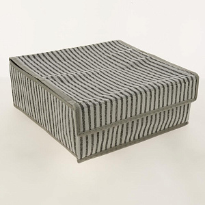 Органайзер для хранения ECO 32х32х12см с крышкой, складной, полипропиленHHSS-3032-01 000000000001192338