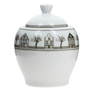 Сахарница 345мл ESPRADO Saragossa твердый фарфор 000000000001153697