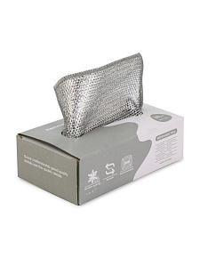 Тряпка мультифункциональная для кухни 20х20см 20шт серебро хлопок/полиэстер 000000000001229817