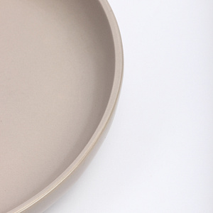 Салатник 23см белый/серый/коричневый глазурованная керамика 000000000001213944