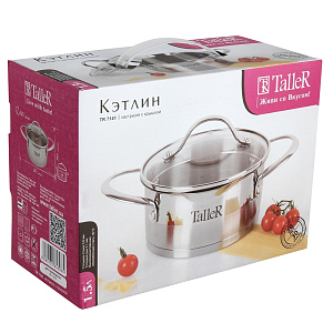 Кастрюля 1,5л TALLER TR-7141 000000000001091494