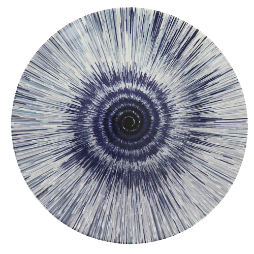 Тарелка сервировочная D26см LUCKY Спираль керамика 000000000001208763
