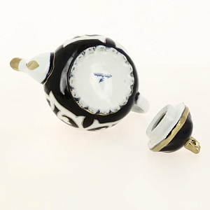 Сервиз чайный Пахта 7 предметов на 6 персон ASIA PORCELAIN с титановым напылением фарфор 000000000001204892