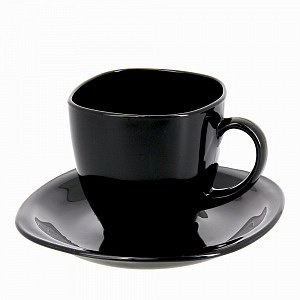 Чайный набор Yalta Black Luminarc, 220мл, 12 предметов 000000000001076940