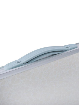 Стол складной 70х50х60см туристический белый металл 000000000001227424