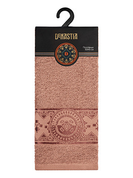 Полотенце 50х90см DE'NASTIA ТАЛИСМАН 1 розовый хлопок-100% 000000000001215348