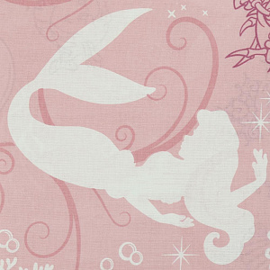 Комплект постельного белья 1,5-спальный Принцессы: Русалочка Ариель пододеяльник143х215см простыня150х214см наволочки50х70см-1шт бязь 100% хлопок 000000000001206742