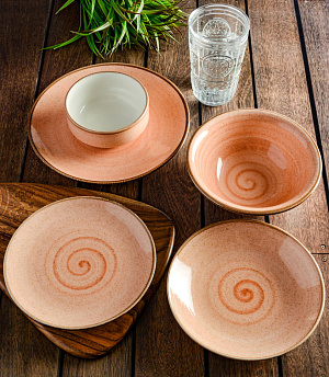 Салатник 18см TULU PORSELEN Active Deniz Coral фарфор 000000000001212298