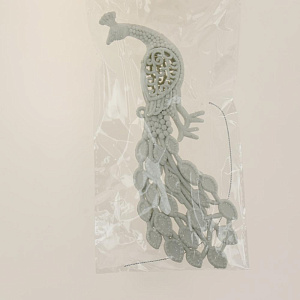 Украшение декоративное Жарптица 19см белый R010507 000000000001191474