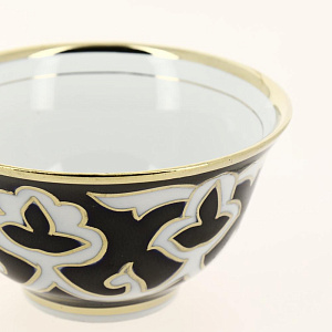 Сервиз чайный Пахта 7 предметов на 6 персон ASIA PORCELAIN с титановым напылением фарфор 000000000001204892