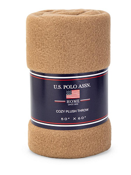 Плед 125х150см HOME однотон плотность 150гр в ассортименте полиэстер 000000000001227166