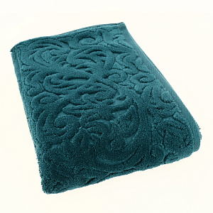 Полотенце 70х130см CLEANELLY Инкоронарэ махровое плотность 460гр/м бирюзовый 100% хлопок ПЦ3501-2528, 281 000000000001198651