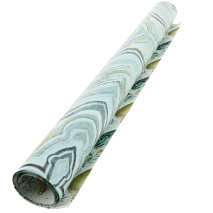 Бумага упаковочная глянцевая 70х100см Елочные шары двухсторонняя 000000000001208815