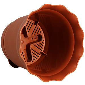 Горшок для цветов Aquarelle Тек.А.Тек, 17 см, 1.7л 000000000001092085