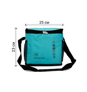 Термосумка 25х16х23см 10л COOLER blue полиэстер 000000000001221475