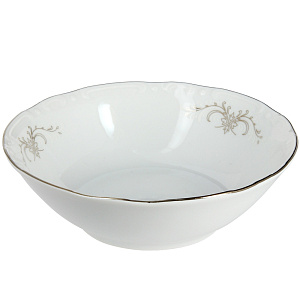 Салатник Серый Орнамент Люкс Хауз, 13 см 000000000001063492