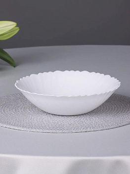 Салатник 19см 700мл FORA стеклокерамика 000000000001222831