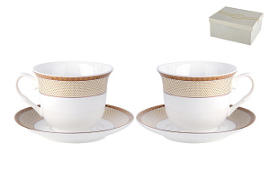 Набор чайный 2/4 форма классическая 200мл.подарочная упаковкаЛюксор,NKY04-G04 000000000001193529