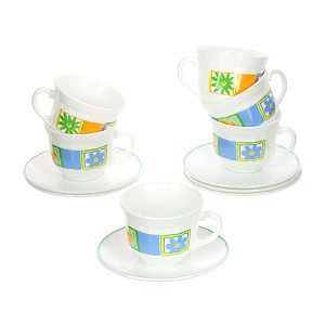 Чайный набор Valensole Luminarc, 220мл, 12 предметов 000000000001004199