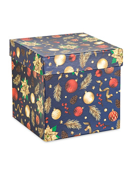 Коробка подарочная 15х15х15са ЗОЛОТАЯ МАГИЯ куб 000000000001228416