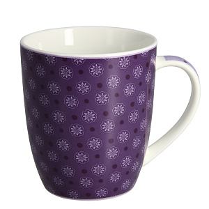 Набор кружек Wellberg, 360мл, фарфор, 5 предметов 000000000001154649