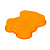 Форма для выпечки Медвежонок Marmiton, оранжевый, силикон 000000000001125398