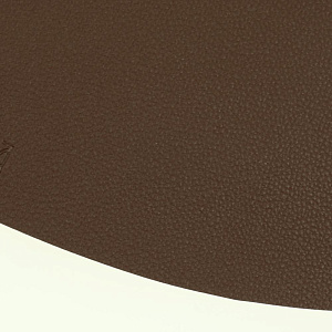 Салфетка сервировочная 45х36см DE'NASTIA двусторонняя бордовая/молочная искусственная кожа камень 100%пвх 000000000001207463