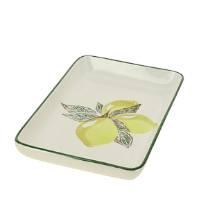 Блюдо сервировочное 23см CERA TALE Лимоны глазурованная керамика 000000000001206493