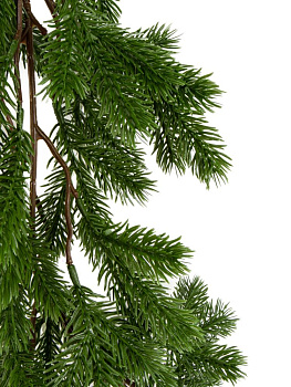 Гирлянда 180 см хвойная для декора разобранная 000000000001228783