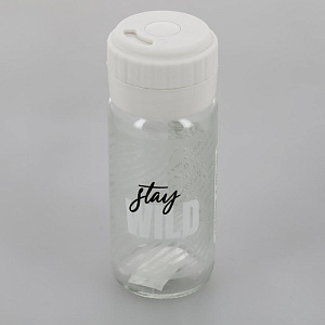 Банка для сыпучих продуктов 244мл RENGA с крышкой стекло 000000000001203266