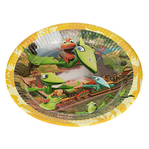 Набор одноразовых тарелок Динозавры Pap Star, 23 см, 10 шт. 000000000001142492