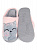 Туфли домашние-тапки р.40-41 LUCKY Коты серый/розовый полиэстер 000000000001187784
