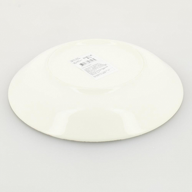 Тарелка суповая D20,5см 320мл LUCKY Цветочный букет керамика 000000000001208753