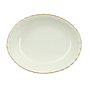 Овальная миска Золотая отводка Porcelaine Czech Gold Hands, 12 см 000000000001136236
