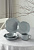 Тарелка суповая 22см 600мл DE'NASTIA Romeo серый глянцевый керамика 000000000001216759
