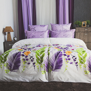 Комплект постельного белья Легенда ДеНастия, семейный, 4 наволочки, сатин 000000000001123883