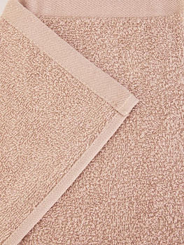 Салфетка махровая 30х30см LUCKY светлый персик хлопок 100% 000000000001226770