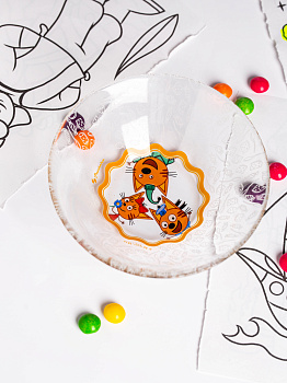 ТРИ КОТА Салатник 14см PASABAHCE стекло 000000000001176952