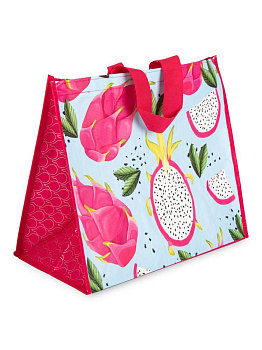 Сумка шоппер 40х32х21см фрукты полипропилен 000000000001227593