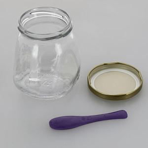 Банка для хранения 260 мл с металлической крышкой, стекло, артикул 626-138 000000000001202865