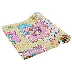 Комплект постельного белья 1,5-спальный Сладкие сны Совята 100%хлопок поплин 110гр/м рисунок 1696 000000000001176745